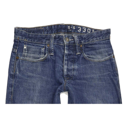 G-Star Victor Men Blue Straight Regular Jeans W32 L33