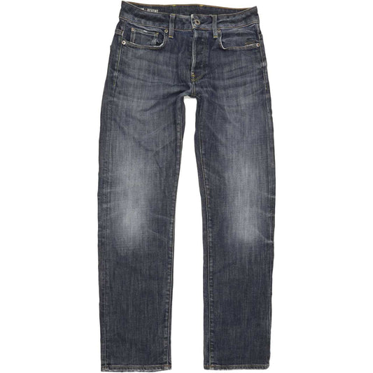 G-Star Revend Men Blue Straight Regular Stretch Jeans W29 L31