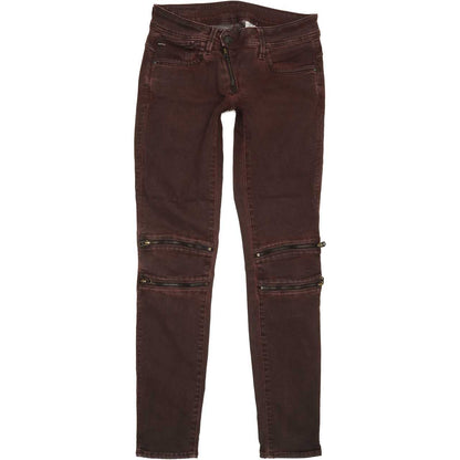 G-Star Lynn Custom Women Purple Skinny Slim Stretch Jeans W29 L32