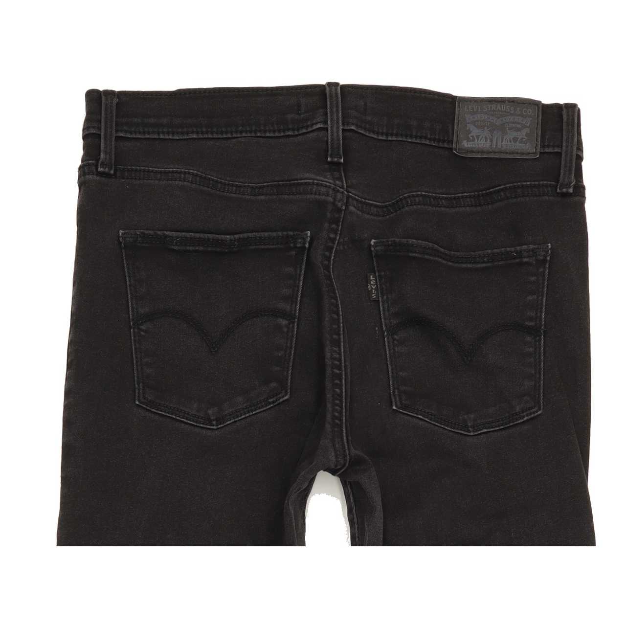 Levi's Slimming Women Black Skinny Regular Stretch Jeans W29 L31
