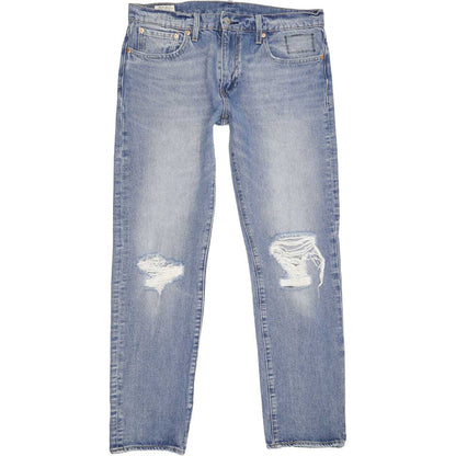 Levi's 502 Men Blue Tapered Regular Stretch Jeans W33 L30