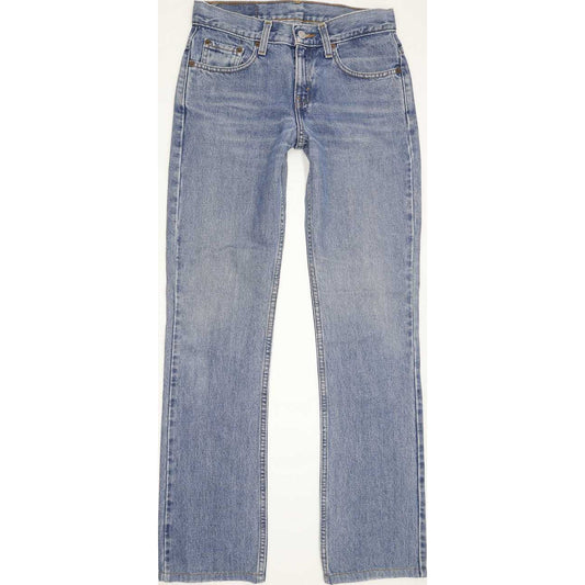 Levi's 505 Men Blue Straight Slim Jeans W28 L31