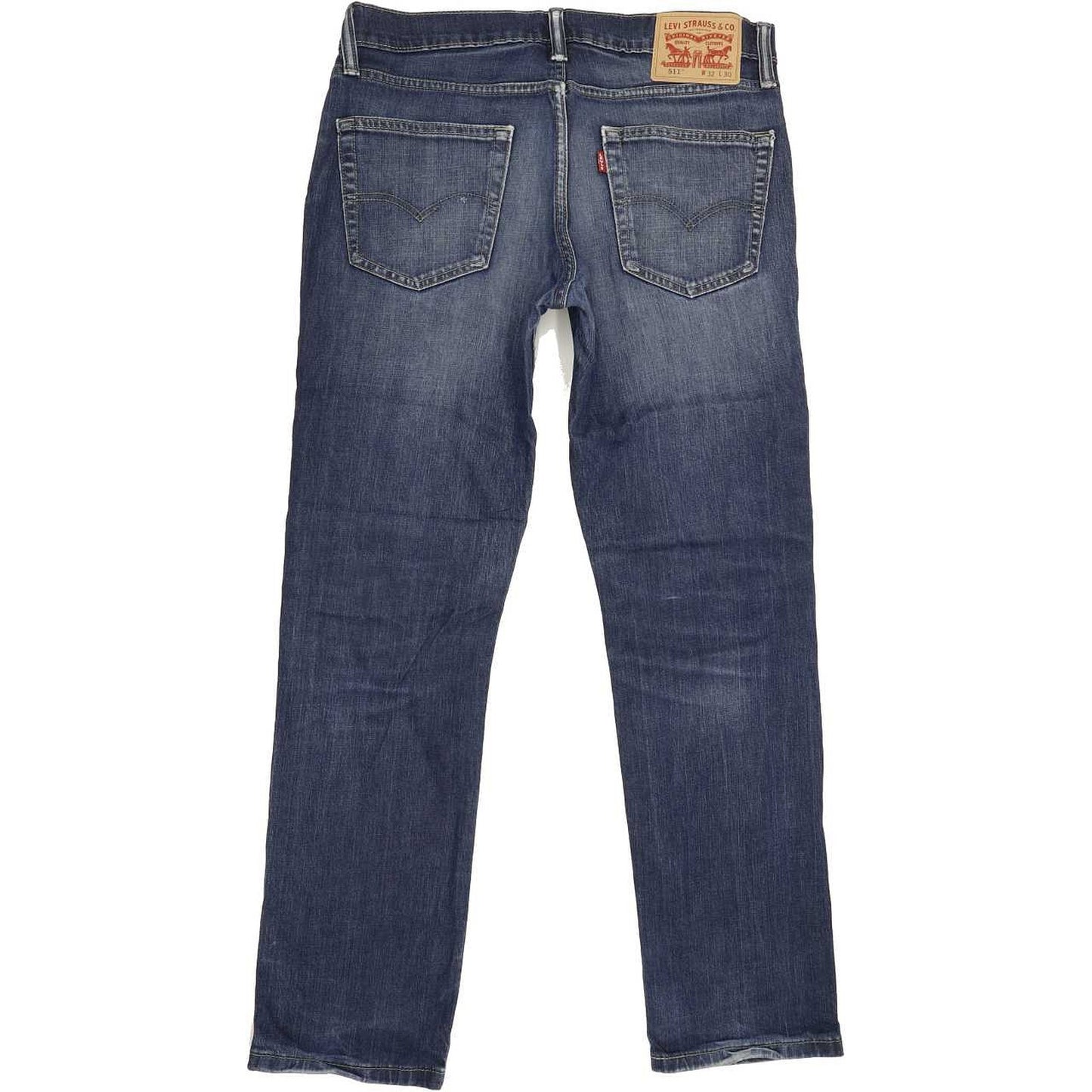 Levi's 511 Men Blue Straight Slim Stretch Jeans W32 L30