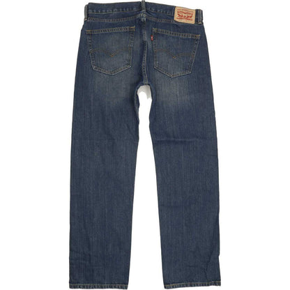 Levi's 505 Men Blue Straight Regular Jeans W36 L32