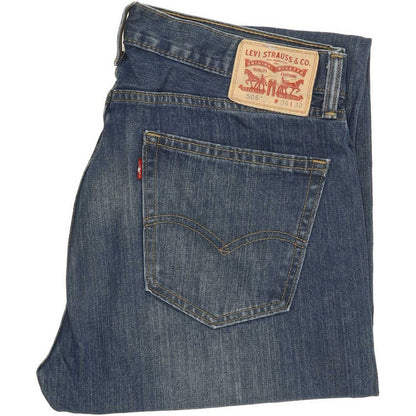 Levi's 505 Men Blue Straight Regular Jeans W36 L32