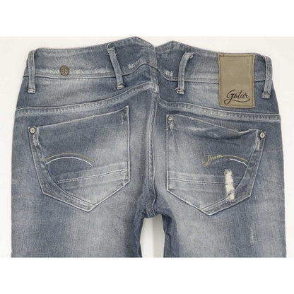 G-Star Women Blue Skinny Slim Jeans W28 L31