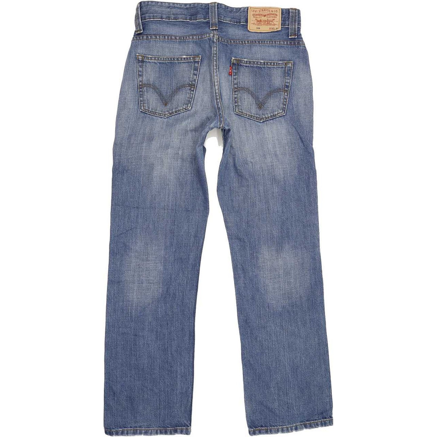 Levi's 506 Men Blue Straight Regular Jeans W32 L31