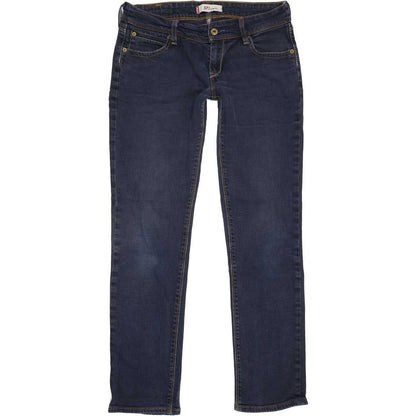 Levi's 571 Women Blue Straight Slim Stretch Jeans W31 L30