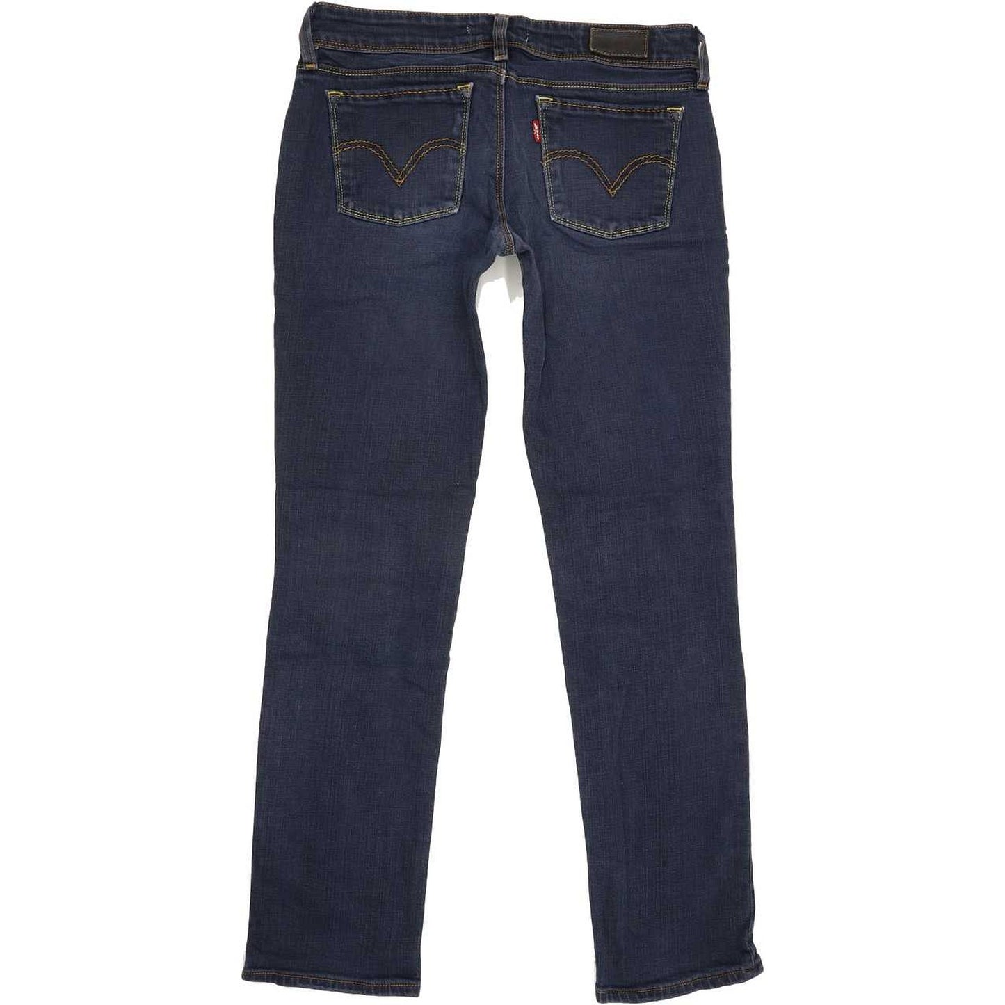 Levi's 571 Women Blue Straight Slim Stretch Jeans W31 L30