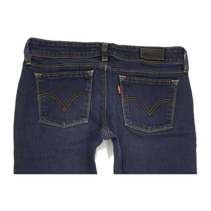 Levi's 571 Women Blue Straight Slim Stretch Jeans W31 L30