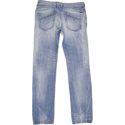 Diesel Iakop Men Blue Tapered Slim Jeans W32 L34