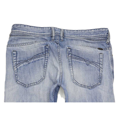 Diesel Iakop Men Blue Tapered Slim Jeans W32 L34