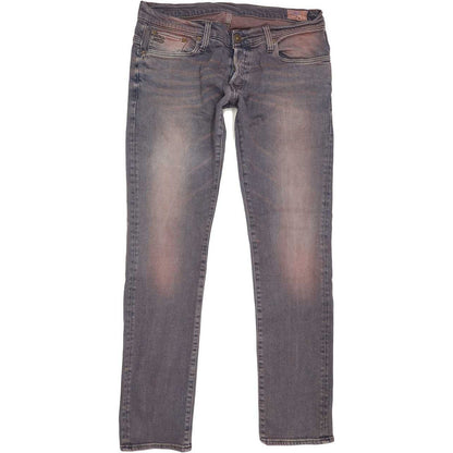 G-Star 3301 Women Blue Straight Slim Jeans W30 L31