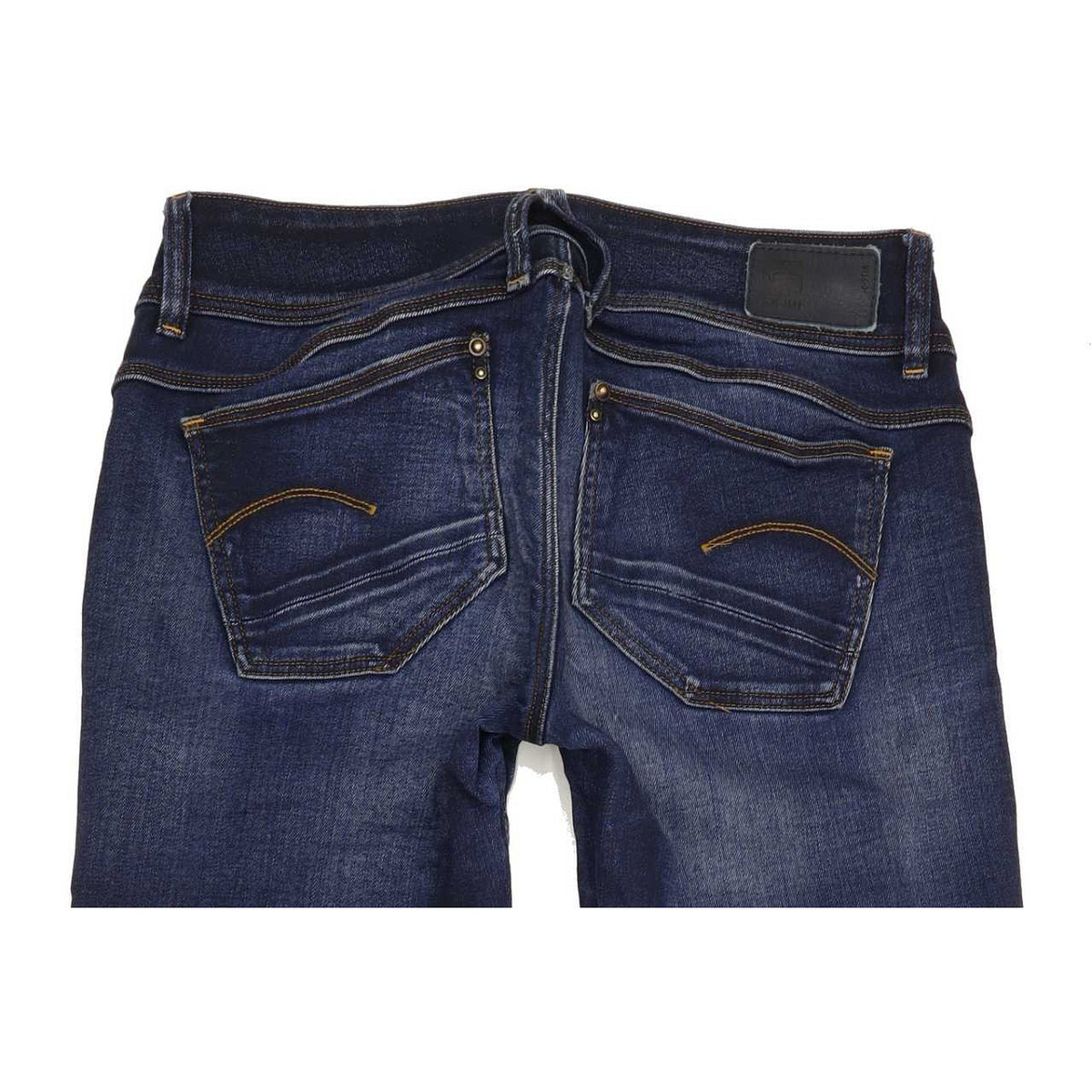 Wrangler Lynn Mid Women Blue Skinny Slim Stretch Jeans W28 L34