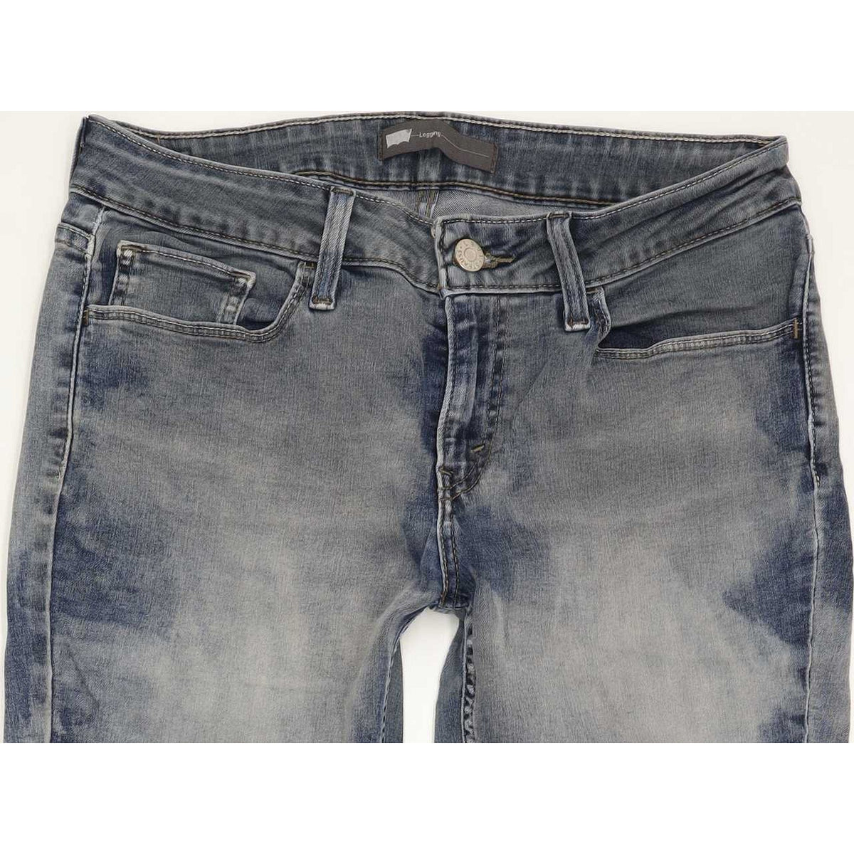 Levi's Women Blue Skinny Regular Stretch Leggings W30 L30