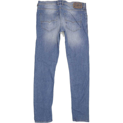 Diesel Tepphar Men Blue Tapered Slim Stretch Jeans W33 L32