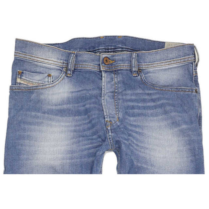 Diesel Tepphar Men Blue Tapered Slim Stretch Jeans W33 L32