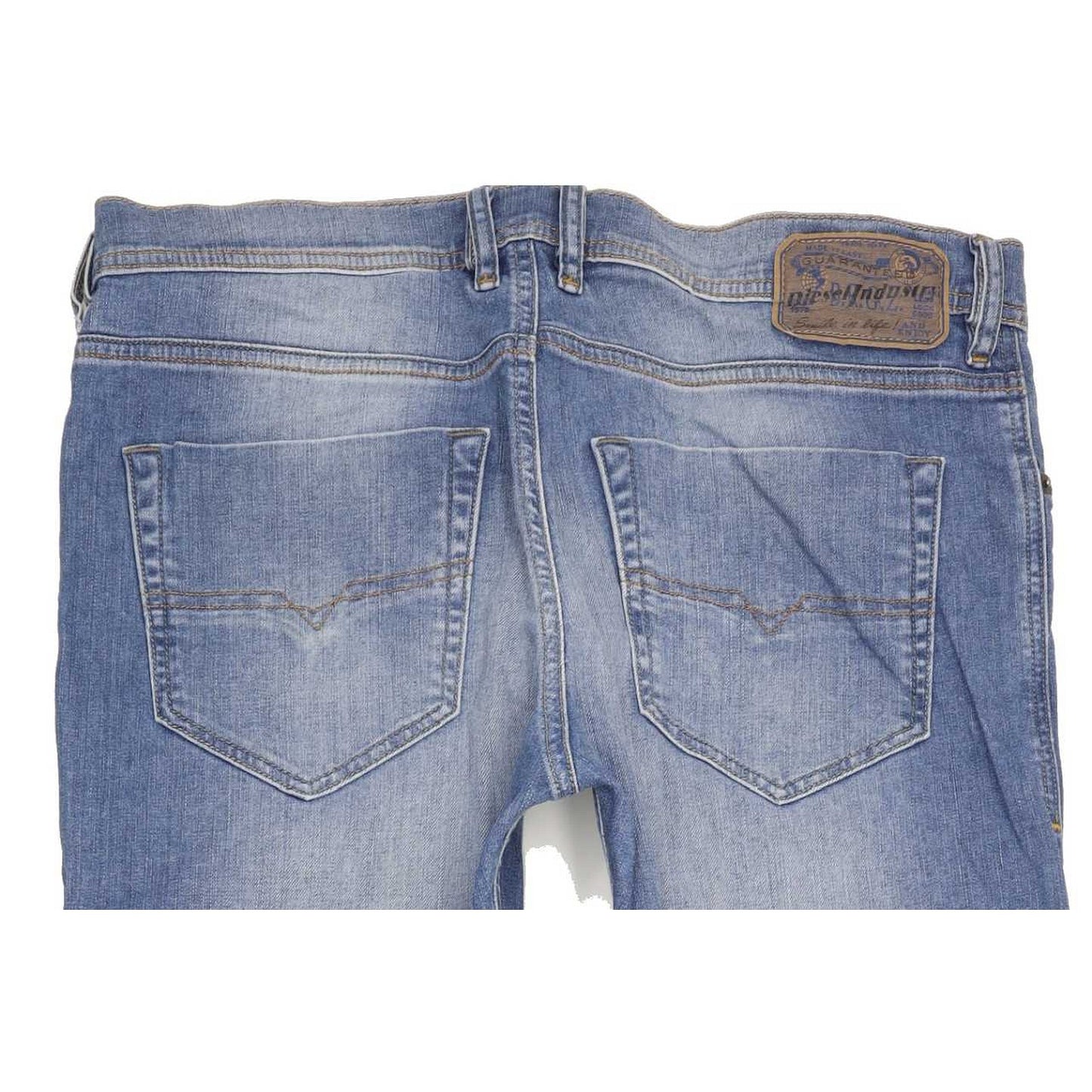 Diesel Tepphar Men Blue Tapered Slim Stretch Jeans W33 L32