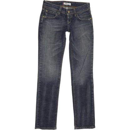 Levi's 571 Women Blue Straight Slim Jeans W26 L31