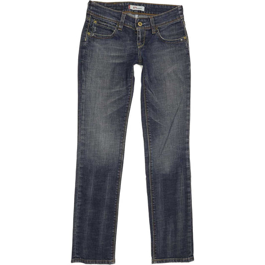 Levi's 571 Women Blue Straight Slim Jeans W26 L31