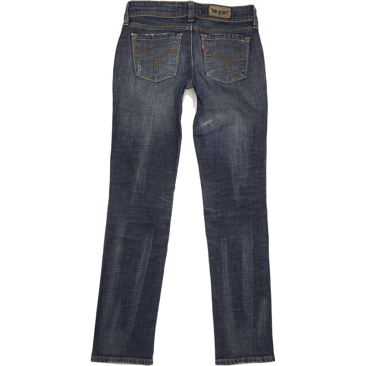 Levi's 571 Women Blue Straight Slim Jeans W26 L31