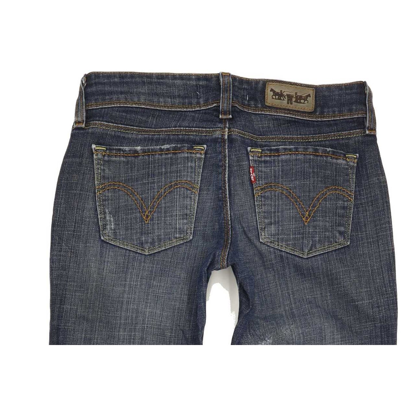 Levi's 571 Women Blue Straight Slim Jeans W26 L31