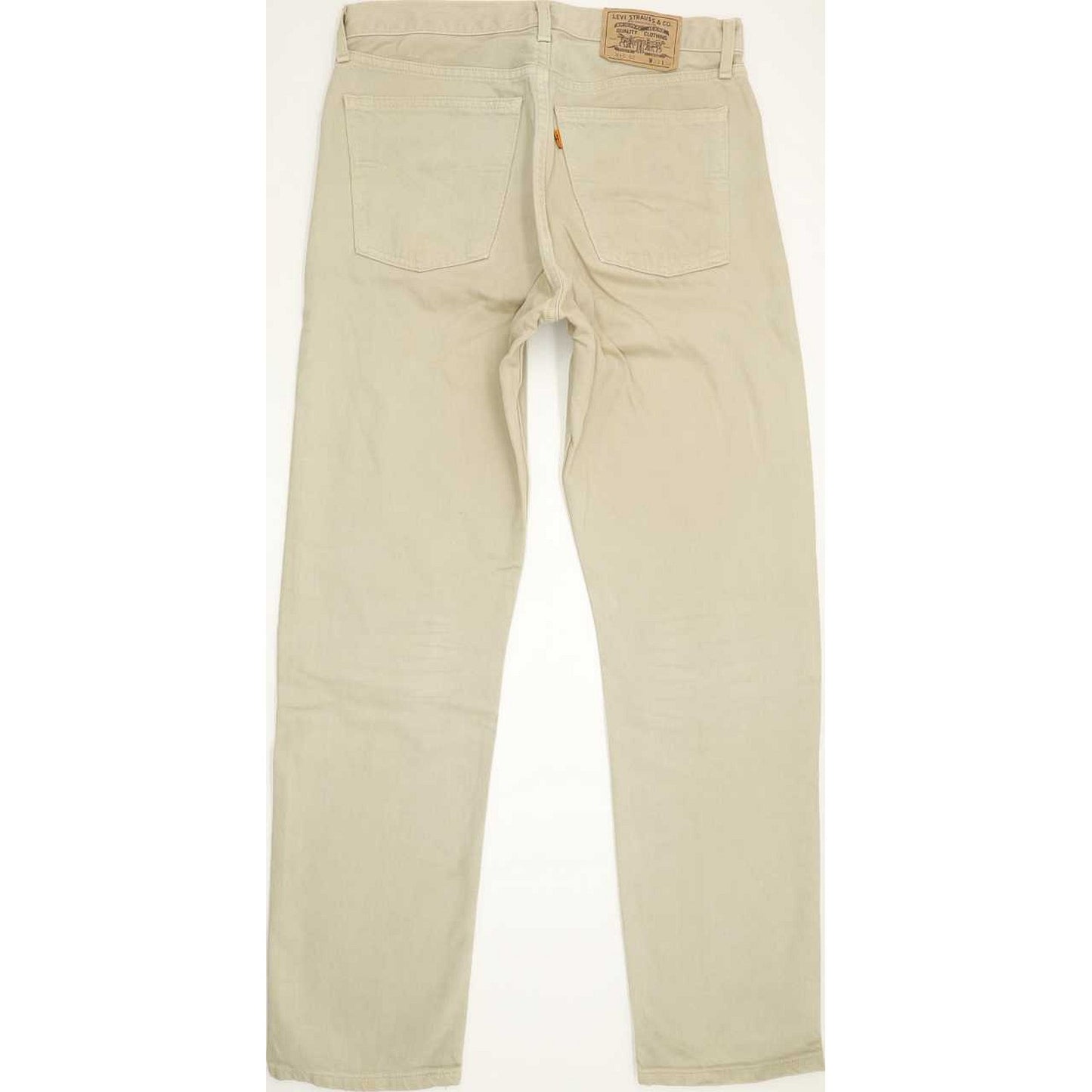 Levi's 615 Men Beige Straight Regular Jeans W33 L32