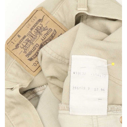 Levi's 615 Men Beige Straight Regular Jeans W33 L32