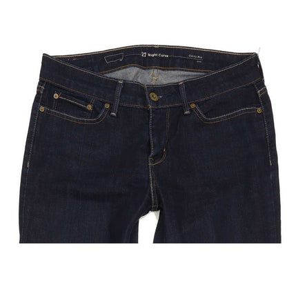 Levi's Slight Curve Women Navy Straight Classic Stretch Jeans W27 L33
