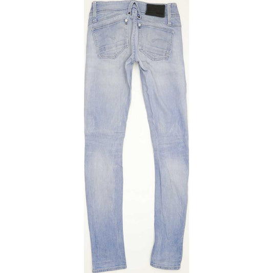 G-Star Lynn Women Blue Skinny Slim Stretch Jeans W25 L32