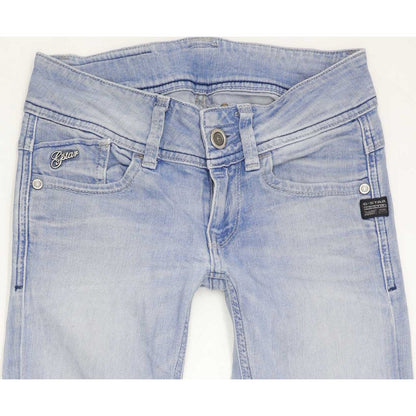 G-Star Lynn Women Blue Skinny Slim Stretch Jeans W25 L32