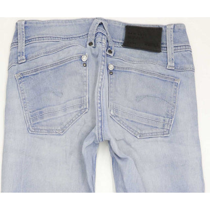 G-Star Lynn Women Blue Skinny Slim Stretch Jeans W25 L32