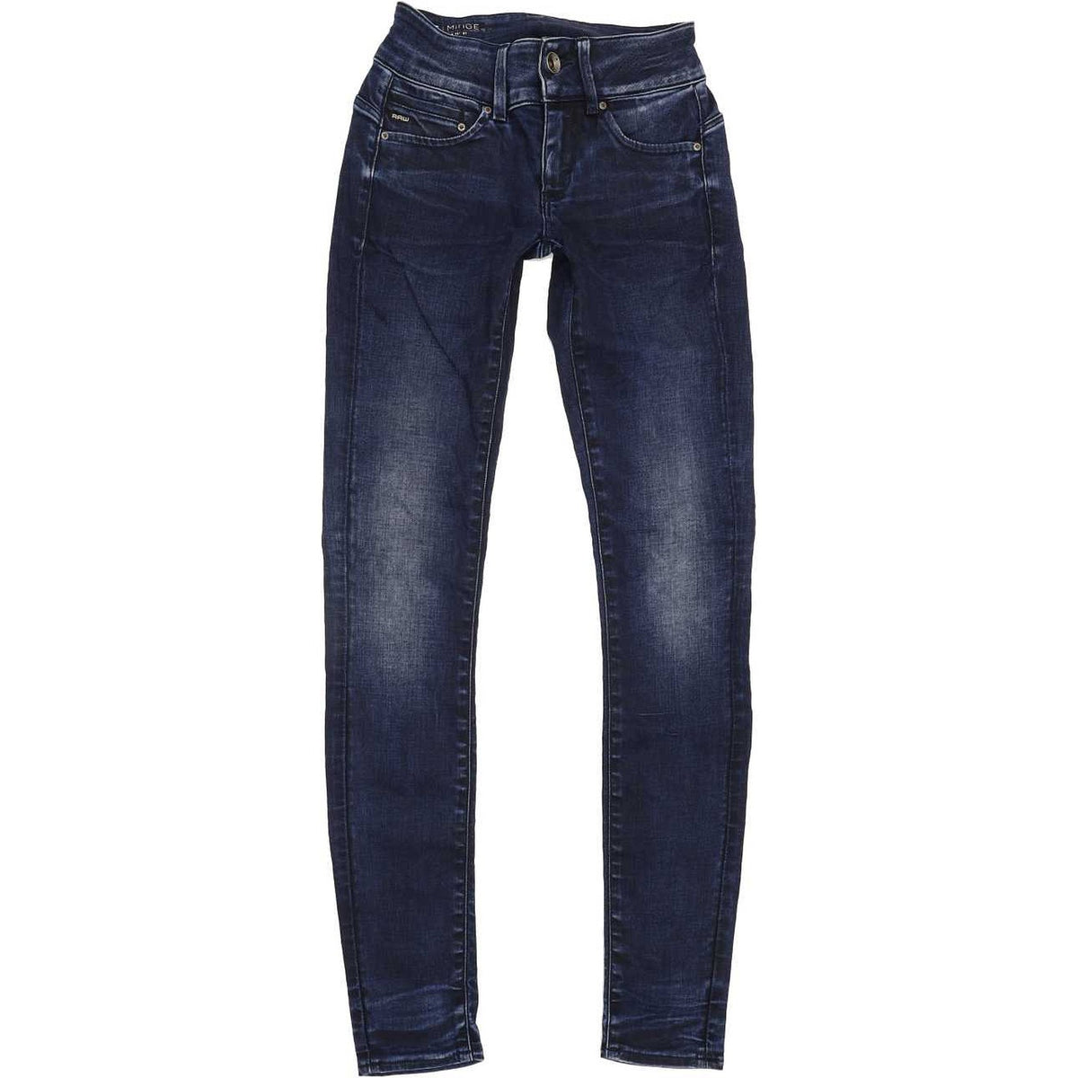 G-Star Midge Cody Mid Women Blue Skinny Slim Stretch Jeans W25 L32
