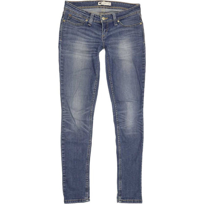 Levi's Demi Curve Women Blue Skinny Slim Stretch Jeans W28 L32