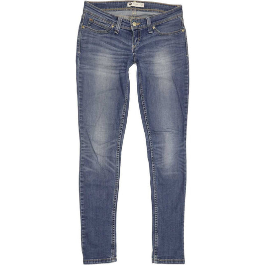 Levi's Demi Curve Women Blue Skinny Slim Stretch Jeans W28 L32