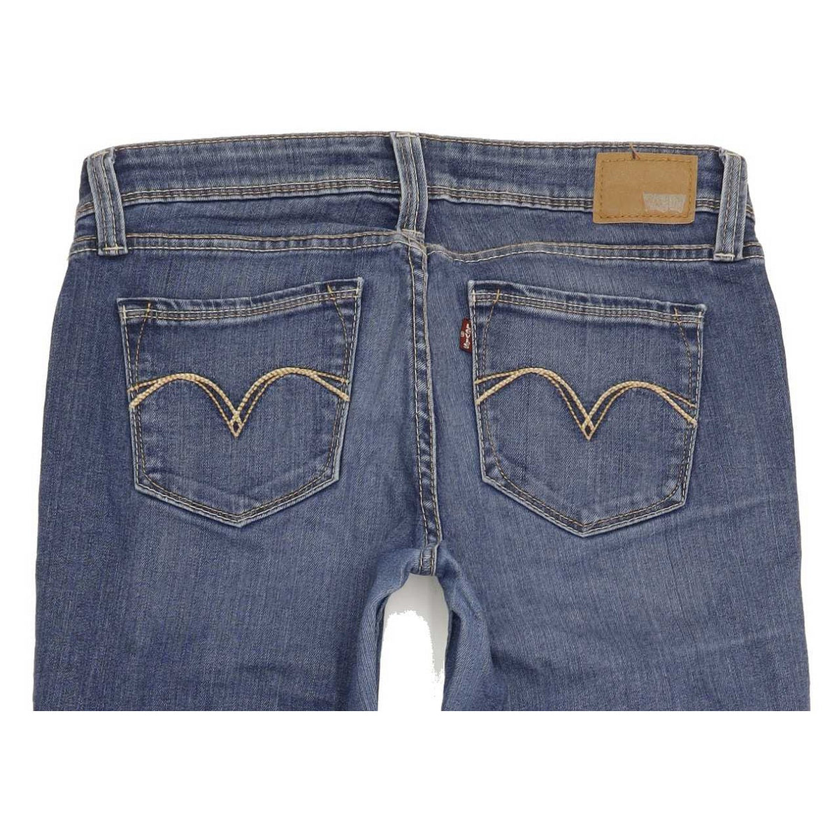 Levi's Demi Curve Women Blue Skinny Slim Stretch Jeans W28 L32