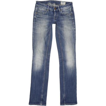 G-Star 3301 Women Blue Straight Slim Stretch Jeans W26 L32