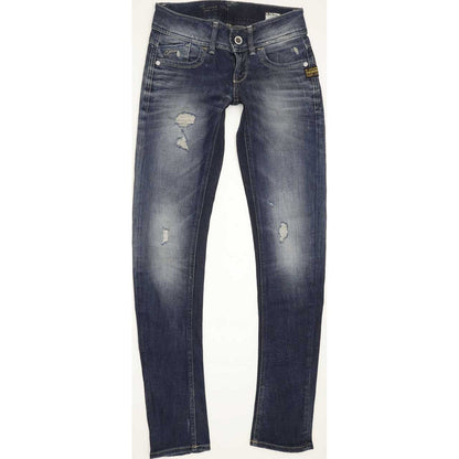 G-Star Lynn Women Blue Skinny Slim Stretch Jeans W25 L31