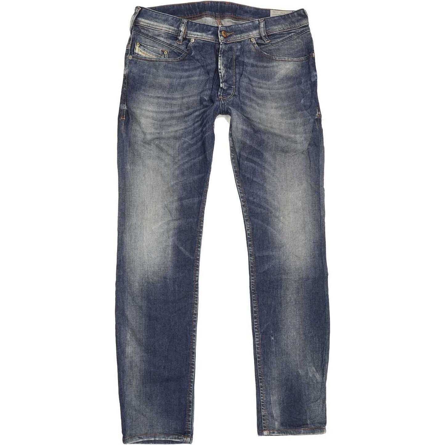 Diesel Iakop Men Blue Tapered Slim Stretch Jeans W30 L31