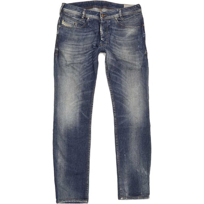 Diesel Iakop Men Blue Tapered Slim Stretch Jeans W30 L31