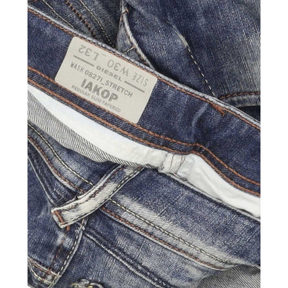 Diesel Iakop Men Blue Tapered Slim Stretch Jeans W30 L31