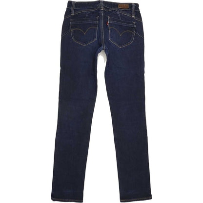 Levi's Women Blue Straight Slim Jeans W28 L31