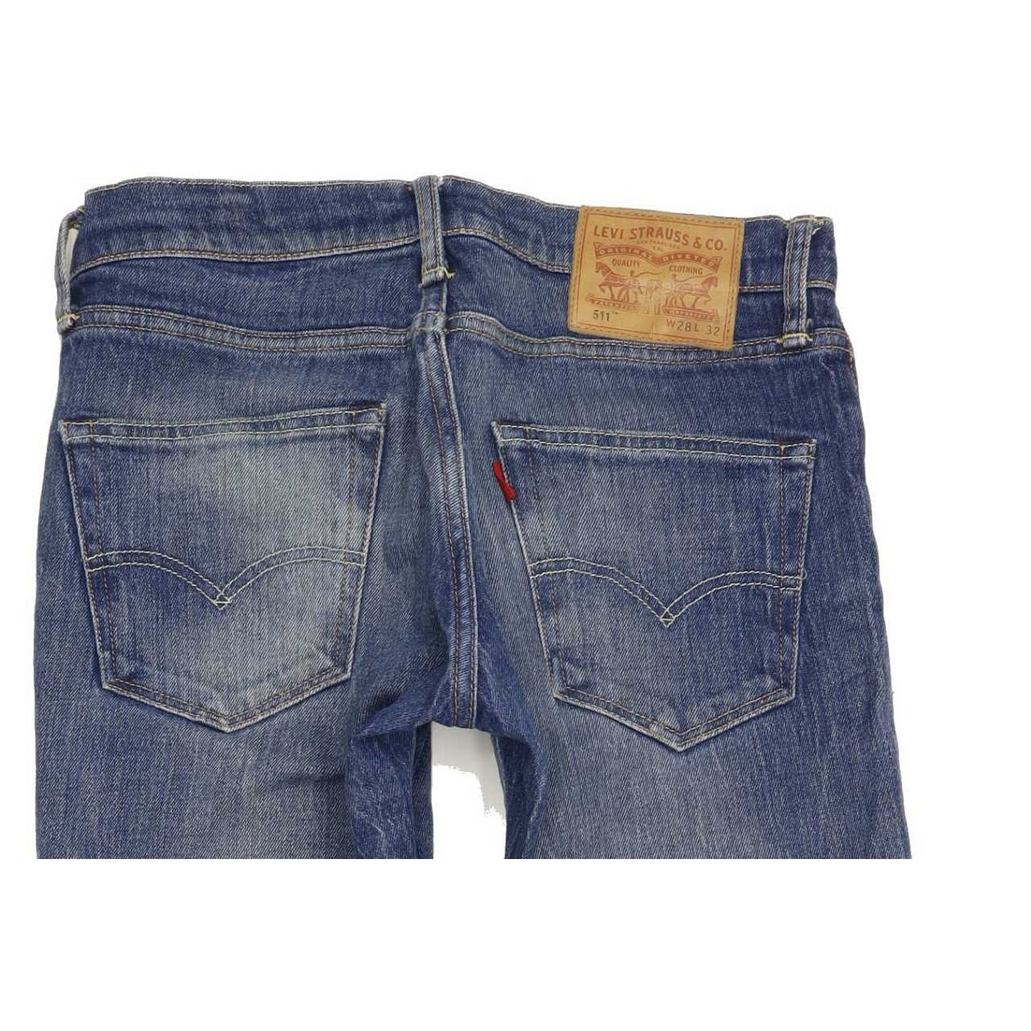 Levi's 511 Men Blue Straight Slim Stretch Jeans W29 L32