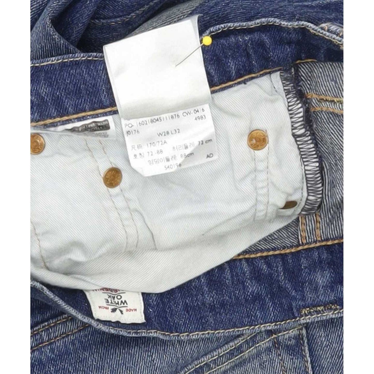 Levi's 511 Men Blue Straight Slim Stretch Jeans W29 L32