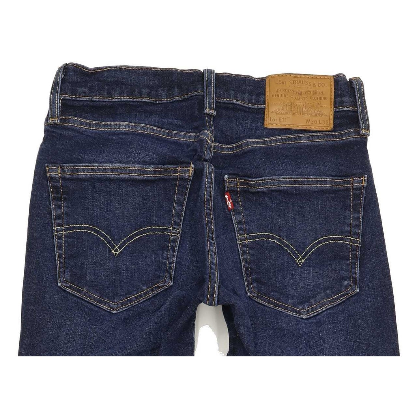 Levi's 511 Men Blue Straight Slim Stretch Jeans W30 L31