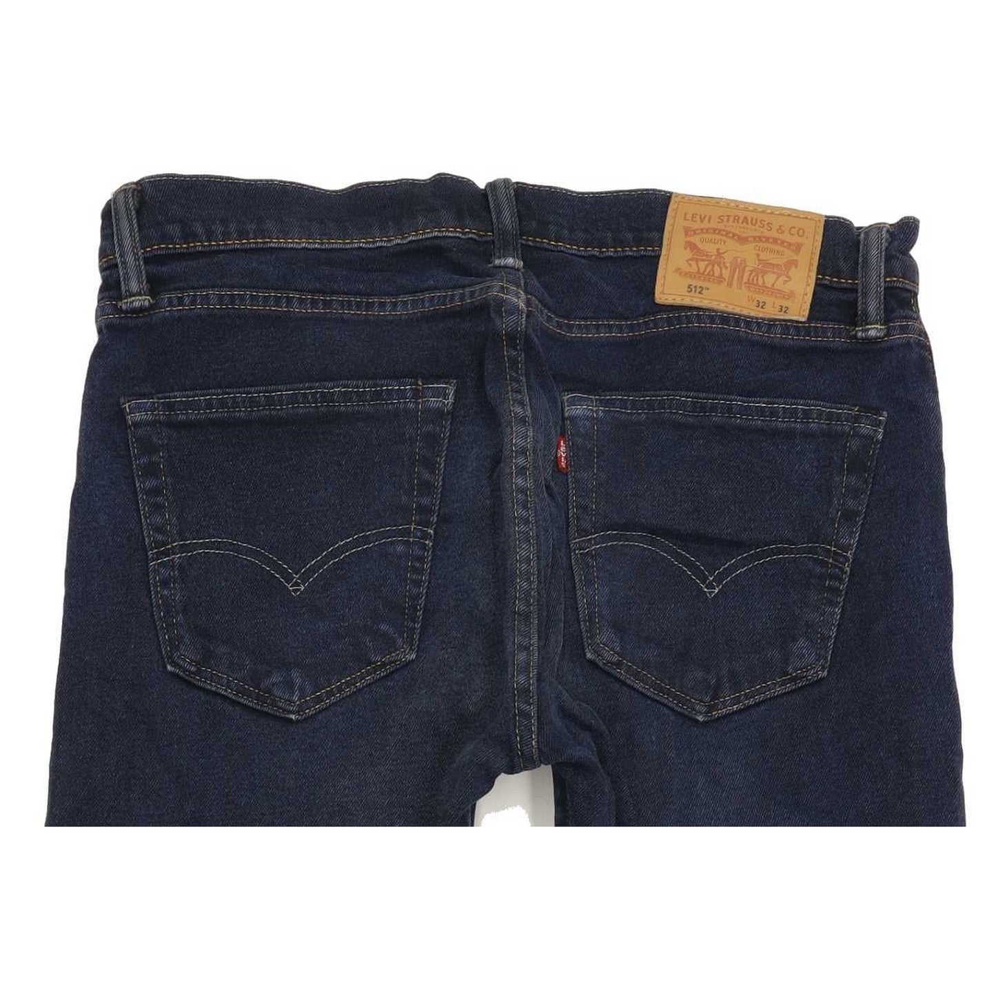 Levi's 512 Men Blue Tapered Slim Stretch Jeans W32 L31