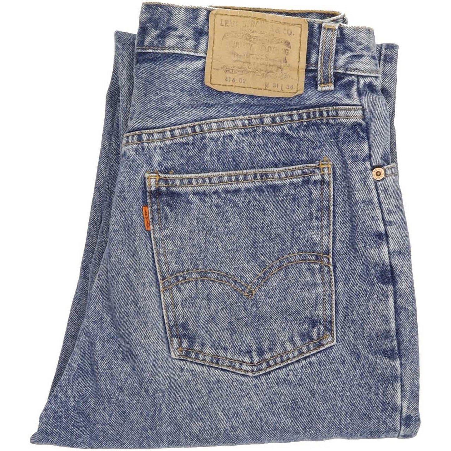 Levi's 416 Men Blue Tapered Regular Jeans W31 L29