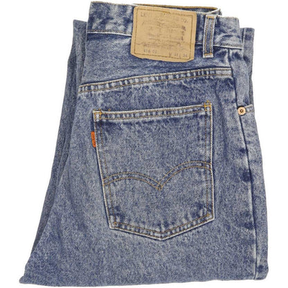Levi's 416 Men Blue Tapered Regular Jeans W31 L29
