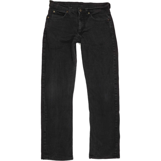 Lee Rodeo Men Black Straight Regular Jeans W32 L31