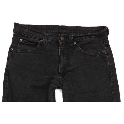 Lee Rodeo Men Black Straight Regular Jeans W32 L31